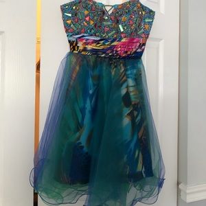 Dave & Johnny Girl’s Formal Dress